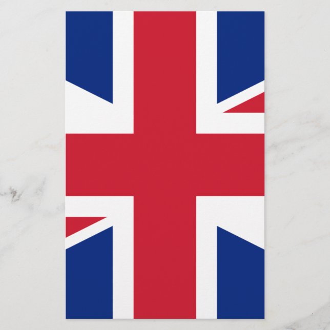 Flagge des Vereinigten Königreichs Briefpapier (Vorderseite)