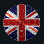 Flagge des Vereinigten Königreichs Dartscheibe<br><div class="desc">Flagge des Vereinigten Königreichs Design ist auf anderen Produkten erhältlich.</div>