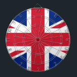Flagge des Vereinigten Königreichs Dartscheibe<br><div class="desc">Flagge des Vereinigten Königreichs - Flagge der Union - Gewerkschaft</div>