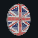 Flagge des Vereinigten Königreichs Dartscheibe<br><div class="desc">Unterstützung Ihrer Kulturgeschenke</div>