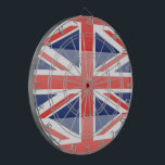 Flagge des Vereinigten Königreichs Dartscheibe<br><div class="desc">Unterstützung Ihrer Kulturgeschenke</div>