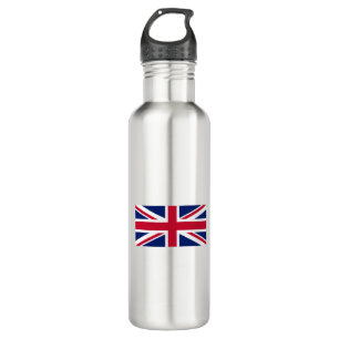 Flagge des Vereinigten Königreichs-England-Union J Edelstahlflasche