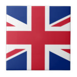 Flagge des Vereinigten Königreichs Fliese<br><div class="desc">Flagge des Vereinigten Königreichs - Flagge der Union - Gewerkschaft</div>