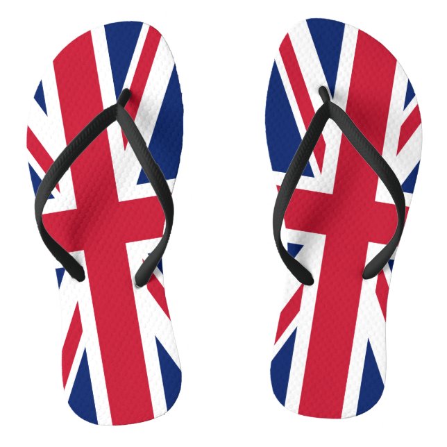 Flagge des Vereinigten Königreichs Flip Flops (Fußbett)