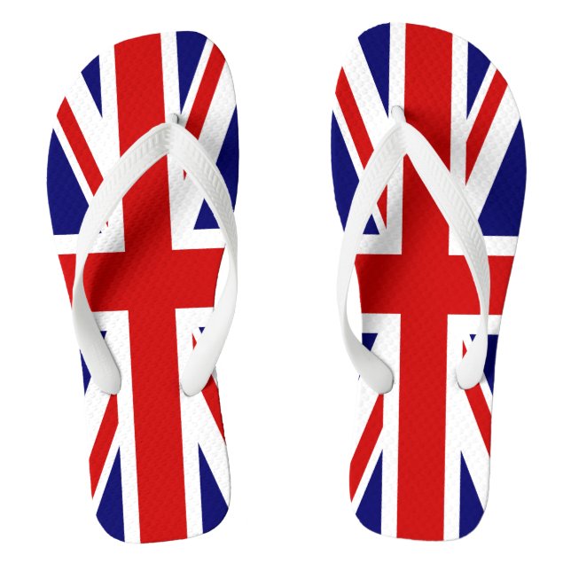 Flagge des Vereinigten Königreichs Flip Flops (Fußbett)