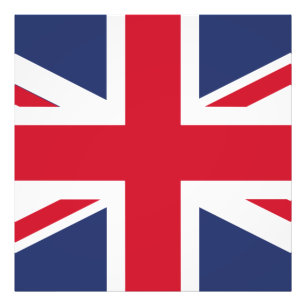 Flagge des Vereinigten Königreichs Fotodruck