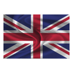 Flagge des Vereinigten Königreichs Fotodruck