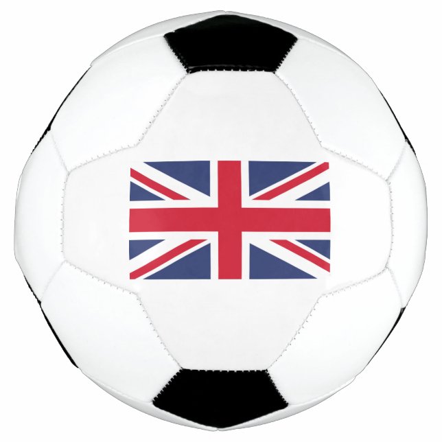 Flagge des Vereinigten Königreichs Fußball (Vorderseite)