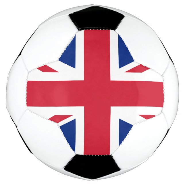 Flagge des Vereinigten Königreichs Fußball (Vorderseite)