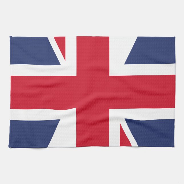 Flagge des Vereinigten Königreichs Geschirrtuch (Horizontal)