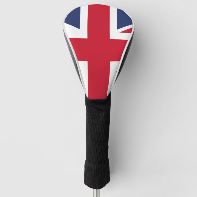 Flagge des Vereinigten Königreichs Golf Headcover (Vorderseite)