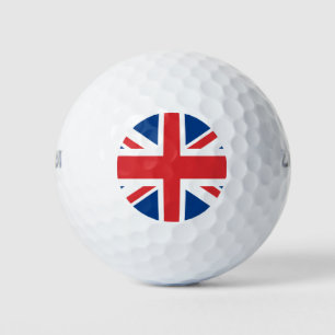 Flagge des Vereinigten Königreichs Golfball