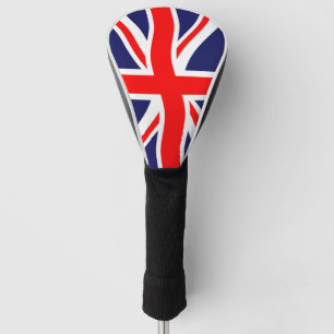 Flagge des Vereinigten Königreichs + Ihre Ideen Golf Headcover