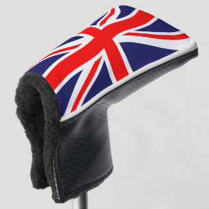 Flagge des Vereinigten Königreichs + Ihre Ideen Golf Headcover