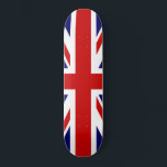 Flagge des Vereinigten Königreichs / Jack aus der  Skateboard<br><div class="desc">NewParkLane - Fun Skateboard,  mit der Nationalflagge des Vereinigten Königreichs; die Union Jack. Karo diese Auflistung für passende Elemente aus. Haben Sie spezielle persönliche Designwünsche? Kontaktieren Sie mich bitte!</div>