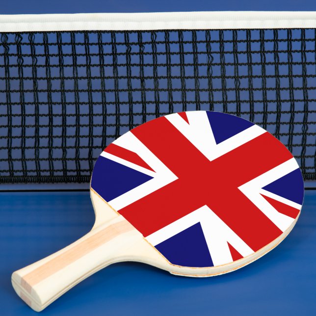 Flagge des Vereinigten Königreichs / Jack aus der  Tischtennis Schläger (InSitu)