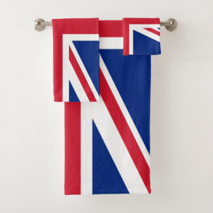 Flagge des Vereinigten Königreichs Jack Badhandtuch Set