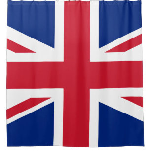 Flagge des Vereinigten Königreichs Jack Duschvorhang