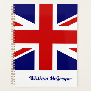 Flagge des Vereinigten Königreichs / Jack Persona Planer