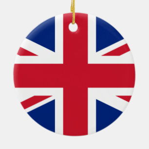 Flagge des Vereinigten Königreichs Keramikornament