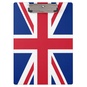 Flagge des Vereinigten Königreichs Klemmbrett