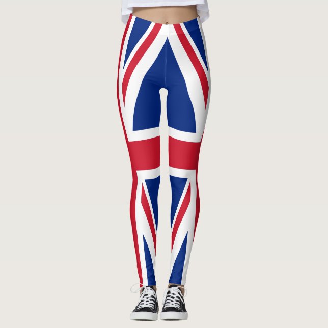 Flagge des Vereinigten Königreichs Leggings (Vorderseite)