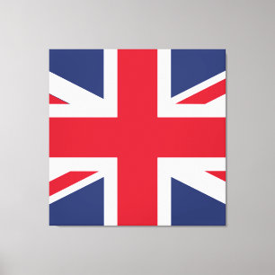 Flagge des Vereinigten Königreichs Leinwanddruck