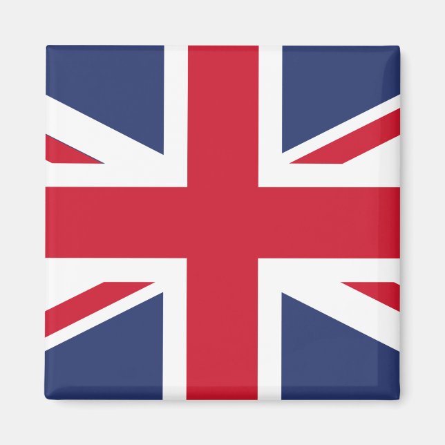 Flagge des Vereinigten Königreichs Magnet (Vorne)