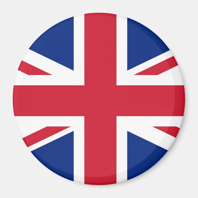 Flagge des Vereinigten Königreichs Magnet (Vorne)