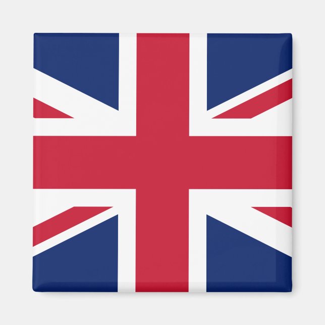 Flagge des Vereinigten Königreichs Magnet (Vorne)