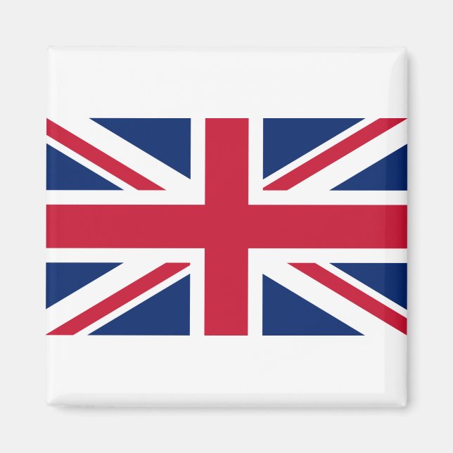 Flagge des Vereinigten Königreichs Magnet (Vorne)