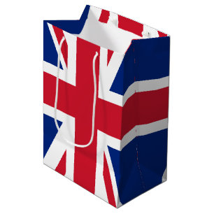 Flagge des Vereinigten Königreichs Mittlere Geschenktüte