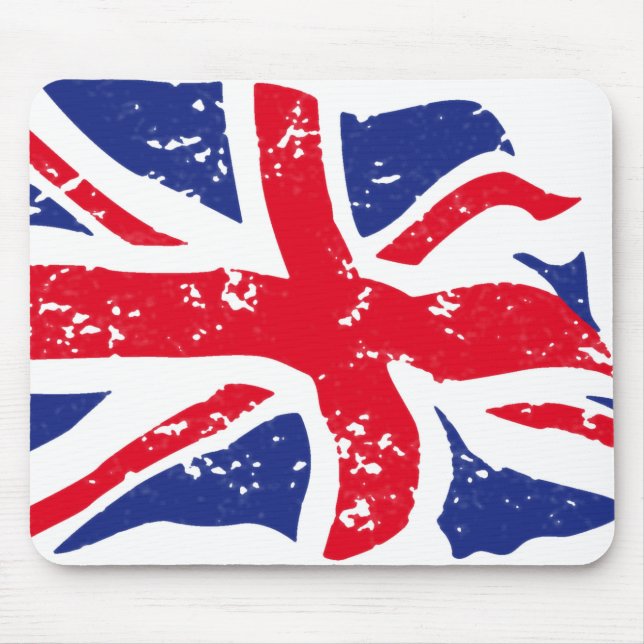 Flagge des Vereinigten Königreichs Mousepad (Vorne)