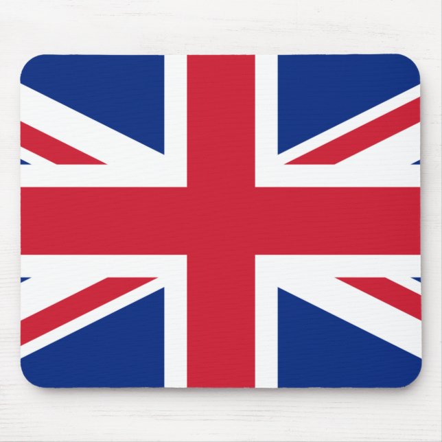 Flagge des Vereinigten Königreichs Mousepad (Vorne)