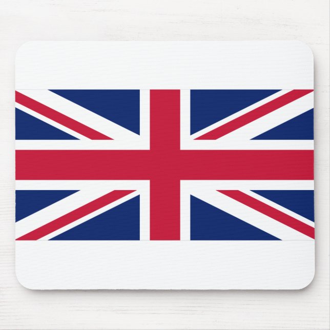 Flagge des Vereinigten Königreichs Mousepad (Vorne)