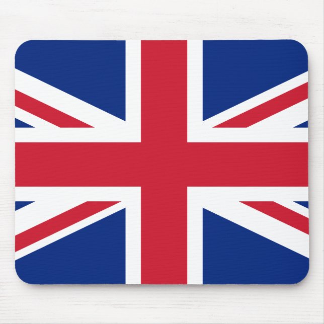 Flagge des Vereinigten Königreichs Mousepad (Vorne)