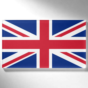Flagge des Vereinigten Königreichs Namenschild