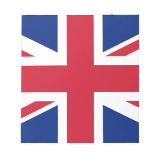 Flagge des Vereinigten Königreichs Notizblock