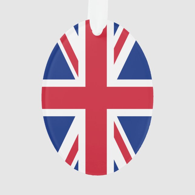 Flagge des Vereinigten Königreichs Ornament (Rückseite)