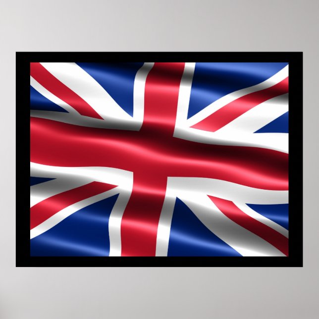 Flagge des Vereinigten Königreichs - Plakat (Vorne)