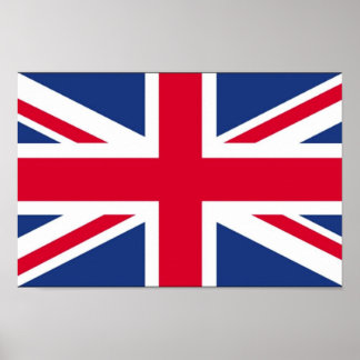 Flagge des Vereinigten Königreichs Poster