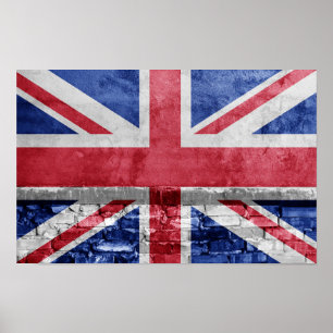 Flagge des Vereinigten Königreichs Poster