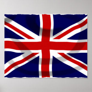 Flagge des Vereinigten Königreichs Poster