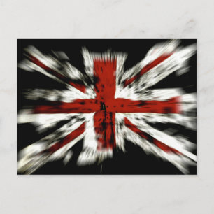 Flagge des Vereinigten Königreichs Postkarte