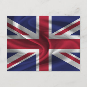 Flagge des Vereinigten Königreichs Postkarte