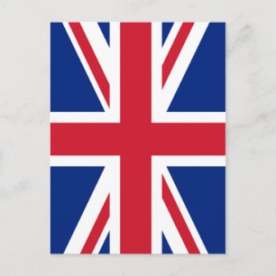 Flagge des Vereinigten Königreichs Postkarte