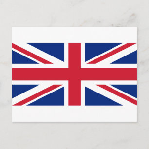 Flagge des Vereinigten Königreichs Postkarte