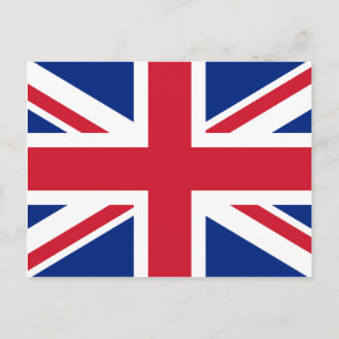 Flagge des Vereinigten Königreichs Postkarte
