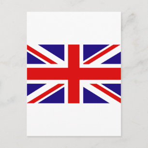 Flagge des Vereinigten Königreichs Postkarte