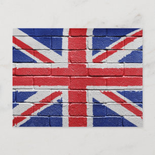 Flagge des Vereinigten Königreichs Postkarte